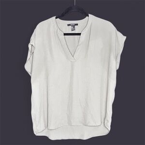 *3 for $20* H&M Light Olive Green/Sage Short-Sleeve Blouse - Size M